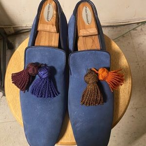 Jimmy Choo suede tassel loafers. Only worn twice